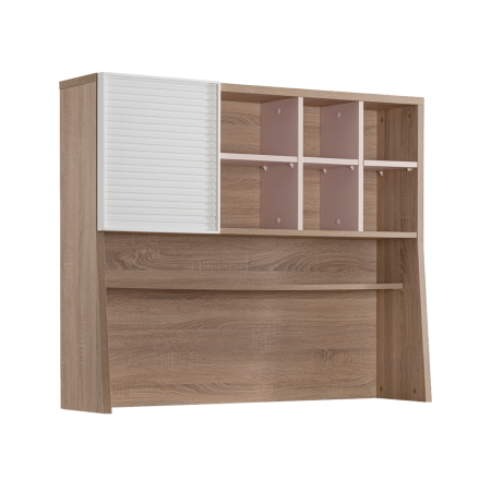 Colectia Angel City - Unitate birou cu rafturi, 120x30x93 cm, colectia Angel City