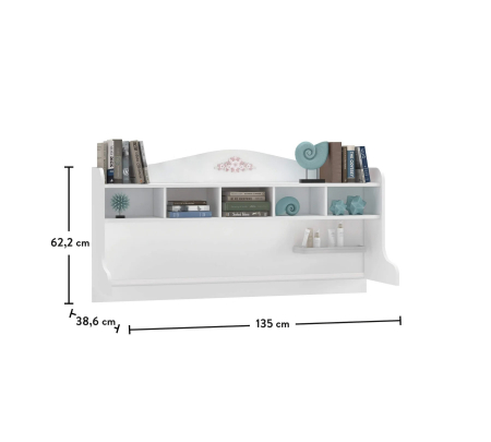 Unitate pentru birou de studii Colectia Rustic White [4]