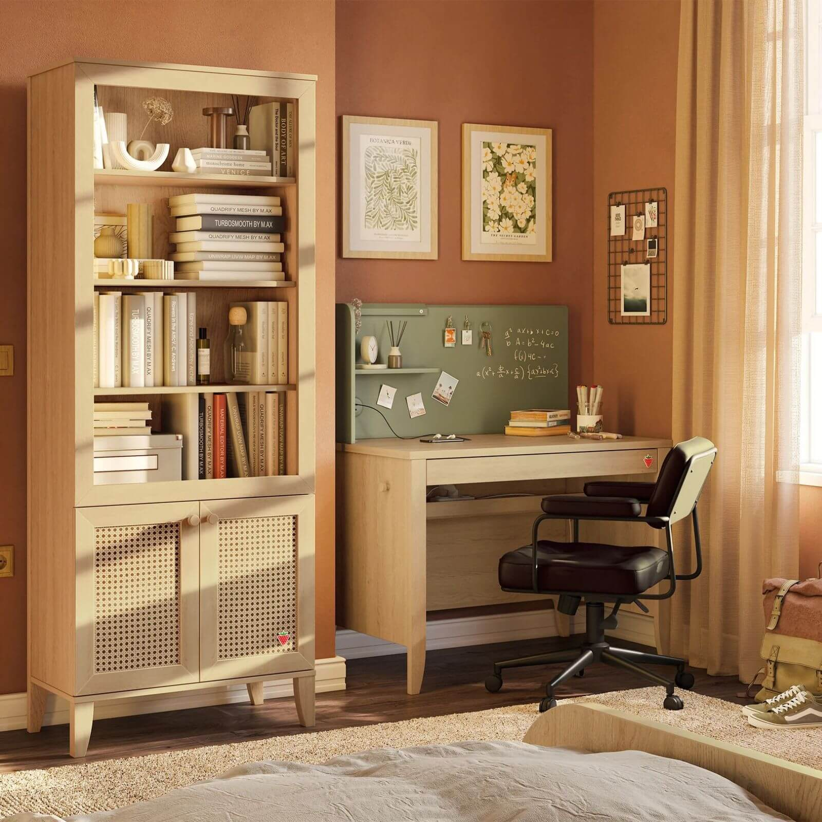 Biblioteca Loof New 73x185x39 cm
