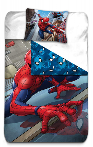 Lenjerie de pat, Spiderman, 1 persoana 140x200 cm [1]