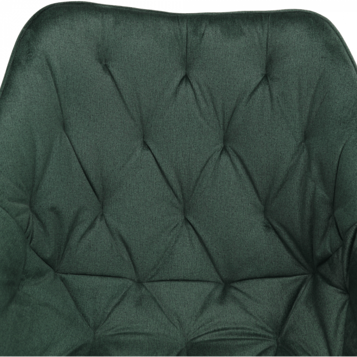 Fotoliu de design, material textil Velvet verde, FEDRIS [11]