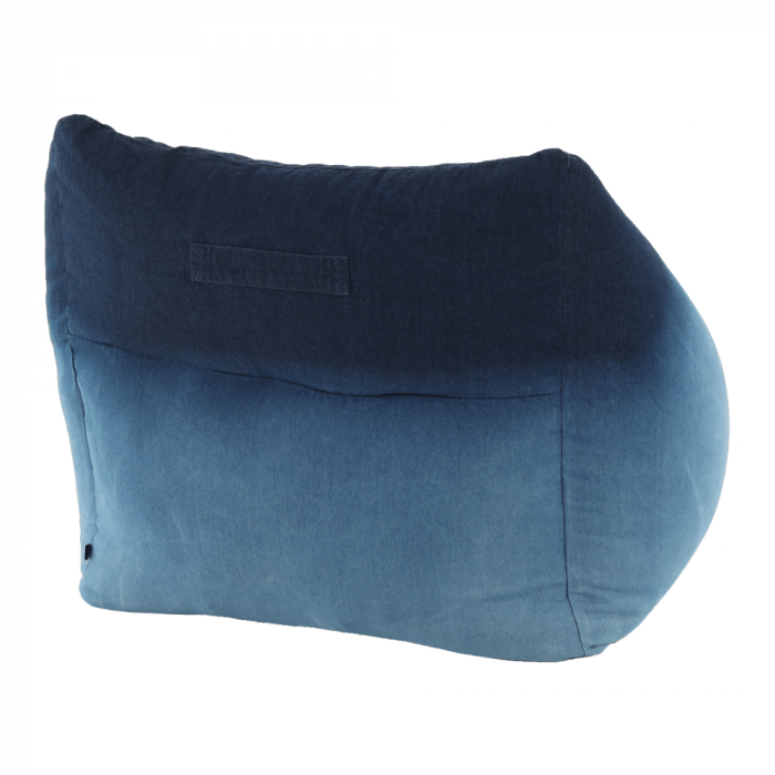 Fotoliu tip sac, material textil jeans, KOZANIT [14]