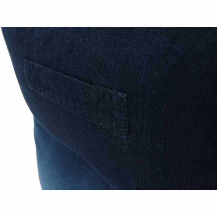 Fotoliu tip sac, material textil jeans, KOZANIT [6]