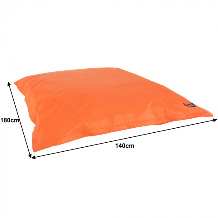 Fotoliu tip sac, material textil portocaliu, GETAF [21]