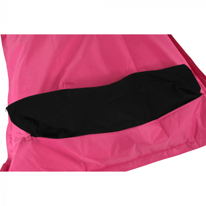 Fotoliu tip sac, material textil roz, GETAF [18]