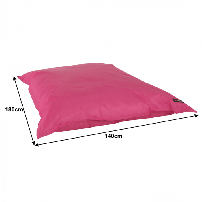 Fotoliu tip sac, material textil roz, GETAF [8]