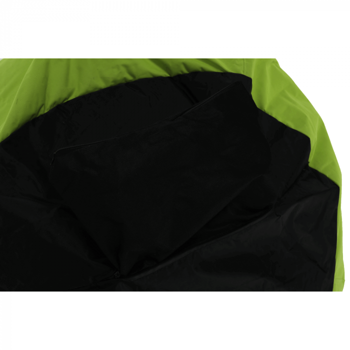 Fotoliu tip sac, material textil verde, KATANI [3]
