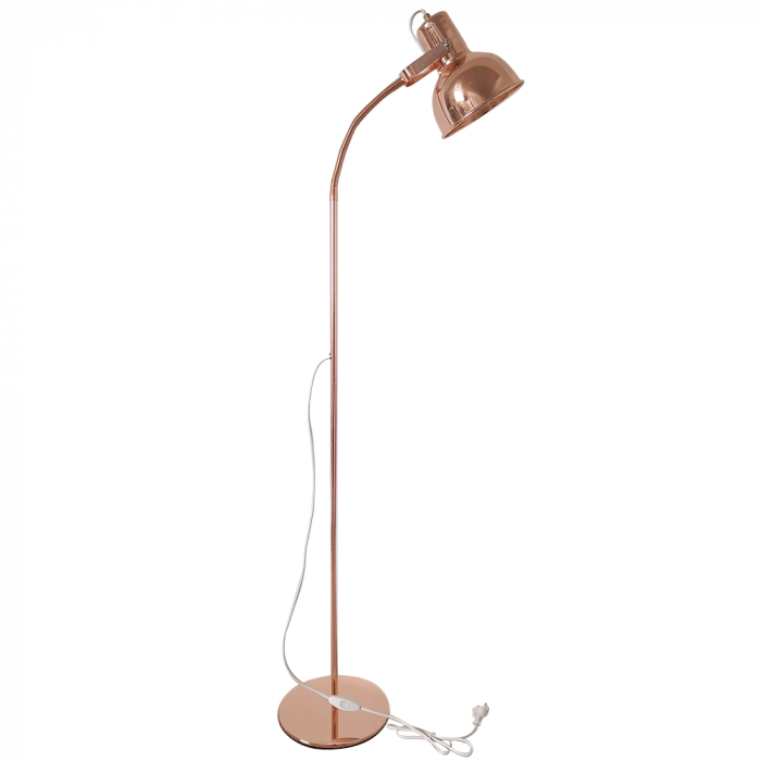 Lampa de podea in stil retro, metal, auriu roz, AVIER TIP 2 [4]