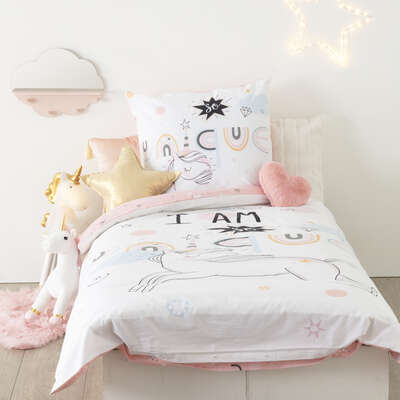 Lenjerie pat copii Unicorn 140 x 200 cm [1]