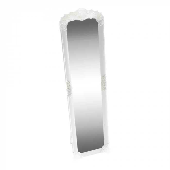 Oglinda, alb / argintiu, CASIUS [5]