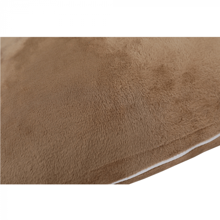 Perna, material textil de catifea maro deschis, 45x45, ALITA TIPUL 4 [2]