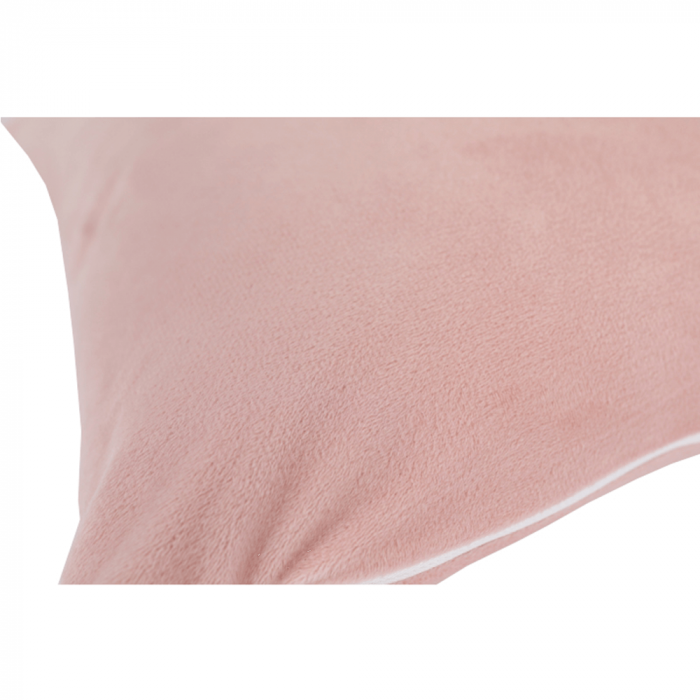 Perna, material textil de catifea roz pudra, 45x45, ALITA TIPUL 2 [4]