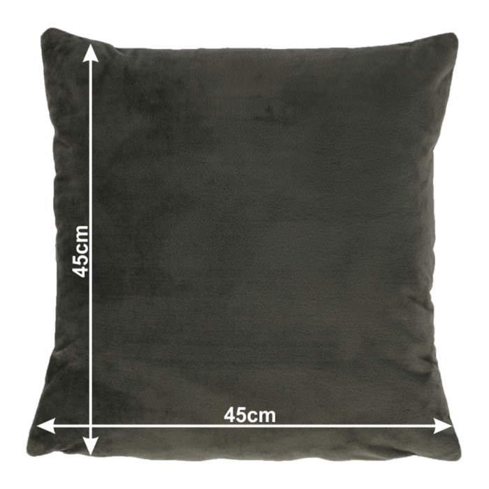 Perna, material textil de catifea verde inchis, 45x45, ALITA TIPUL 11 [12]