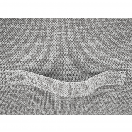 Comoda cu sertare din material textil, gri/alb/gri deschis, ROSITA TYP 4 [17]
