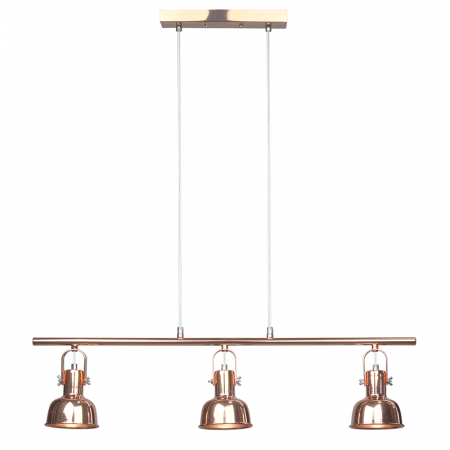 Lampa suspendata in stil retro, metal, roz auriu, AVIER TIP 4 [0]