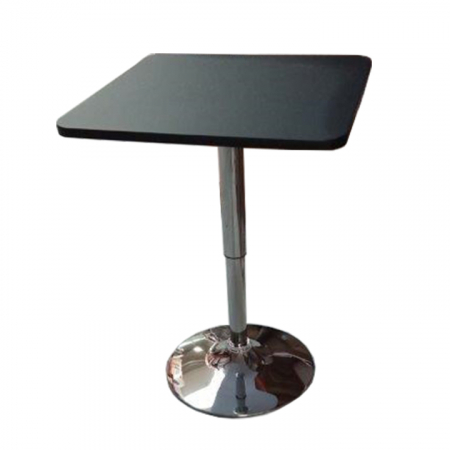 Masa pentru bar cu inaltimea reglabila, negru, 57x84-110 cm, FLORIAN [5]