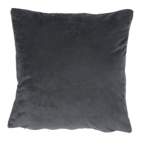 Perna, material textil de catifea gri inchis, 45x45, ALITA TIPUL 8 [0]
