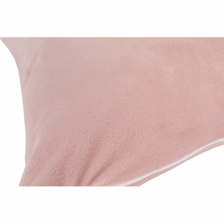 Perna, material textil de catifea roz pudra, 60x60, OLAJA TIPUL 2 [12]