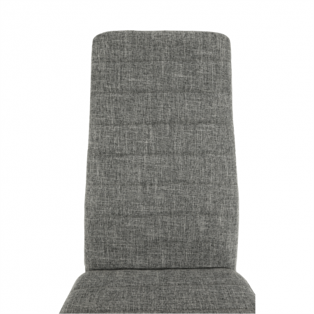 Scaun, material textil gri deschis/cadru metalic fag, COLETA NOVA [6]