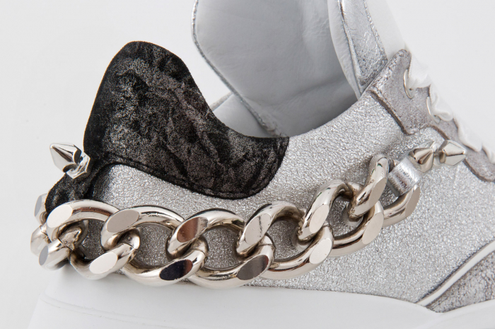 CHAIN - ARGINTIU/NEGRU 600212 [4]