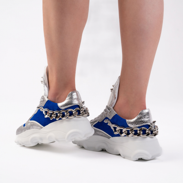 CHAIN - ROYAL BLUE/ARGINTIU 600666 [2]