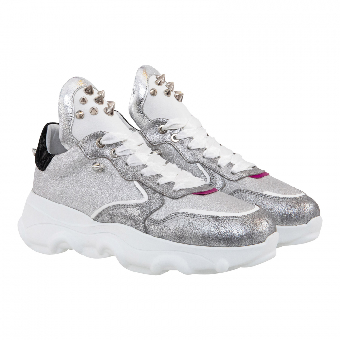 NO CHAIN - ARGINTIU/NEGRU 600212 [2]