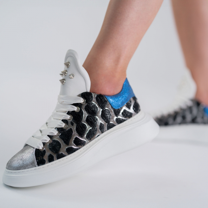 PICK - NEGRU/ARGINTIU/ROYAL BLUE 600110 [4]