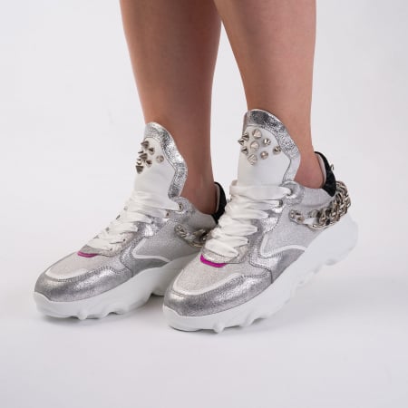 CHAIN - ARGINTIU/NEGRU 600212 [0]