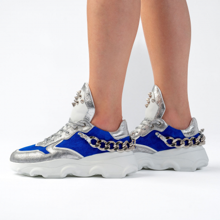 CHAIN - ROYAL BLUE/ARGINTIU 600666 [2]