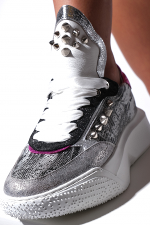 NEMESIS - NEGRU/ARGINTIU/FUXIA 600210 [4]