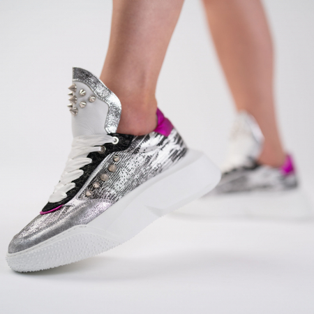 NEMESIS - NEGRU/ARGINTIU/FUXIA 600210 [1]