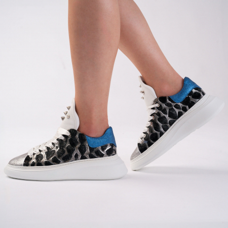 PICK - NEGRU/ARGINTIU/ROYAL BLUE 600110 [1]