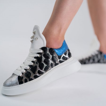 PICK - NEGRU/ARGINTIU/ROYAL BLUE 600110 [3]