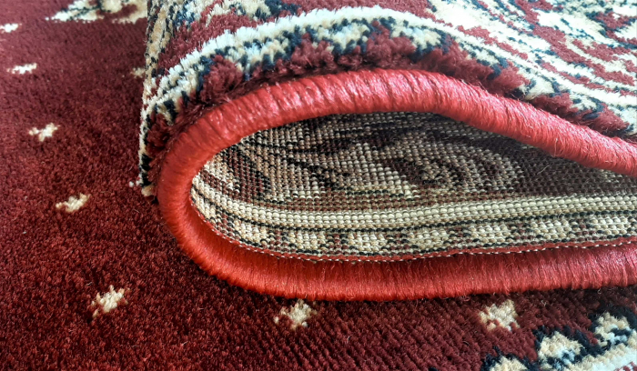 Traversa Covor, Lotos 15033, Rosu, Model Bisericesc, Diverse Dimensiuni, 1800 gr/mp [7]