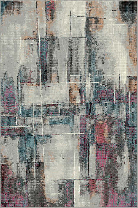 Covor Modern, Kolibri Abstract 11023, Multicolor, 160x230 cm, 2200 gr/mp [1]