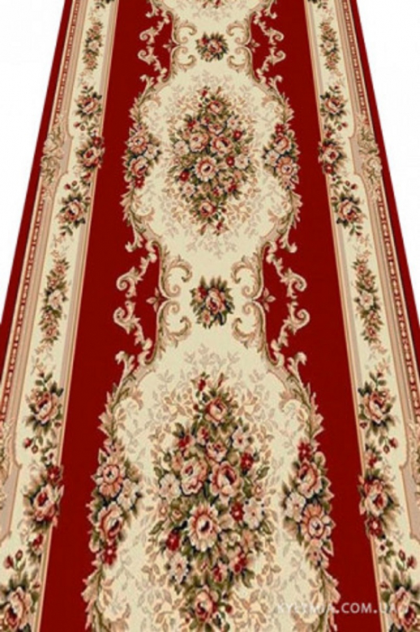 Traversa Covor, Lotos 574-210, Rosu / Crem, Latime 120 cm, Diferite Lungimi, 1800 gr/mp [2]