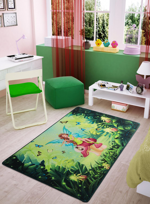Covor Pentru Copii, Antiderapant, Fairy Song, Diverse Dimensiuni, 1275 gr/mp [3]