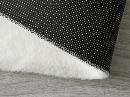 Blanita Model Lop, Covor Rotund Antiderapant, Alb 060, Diverse Dimensiuni, 1650 gr/mp [3]
