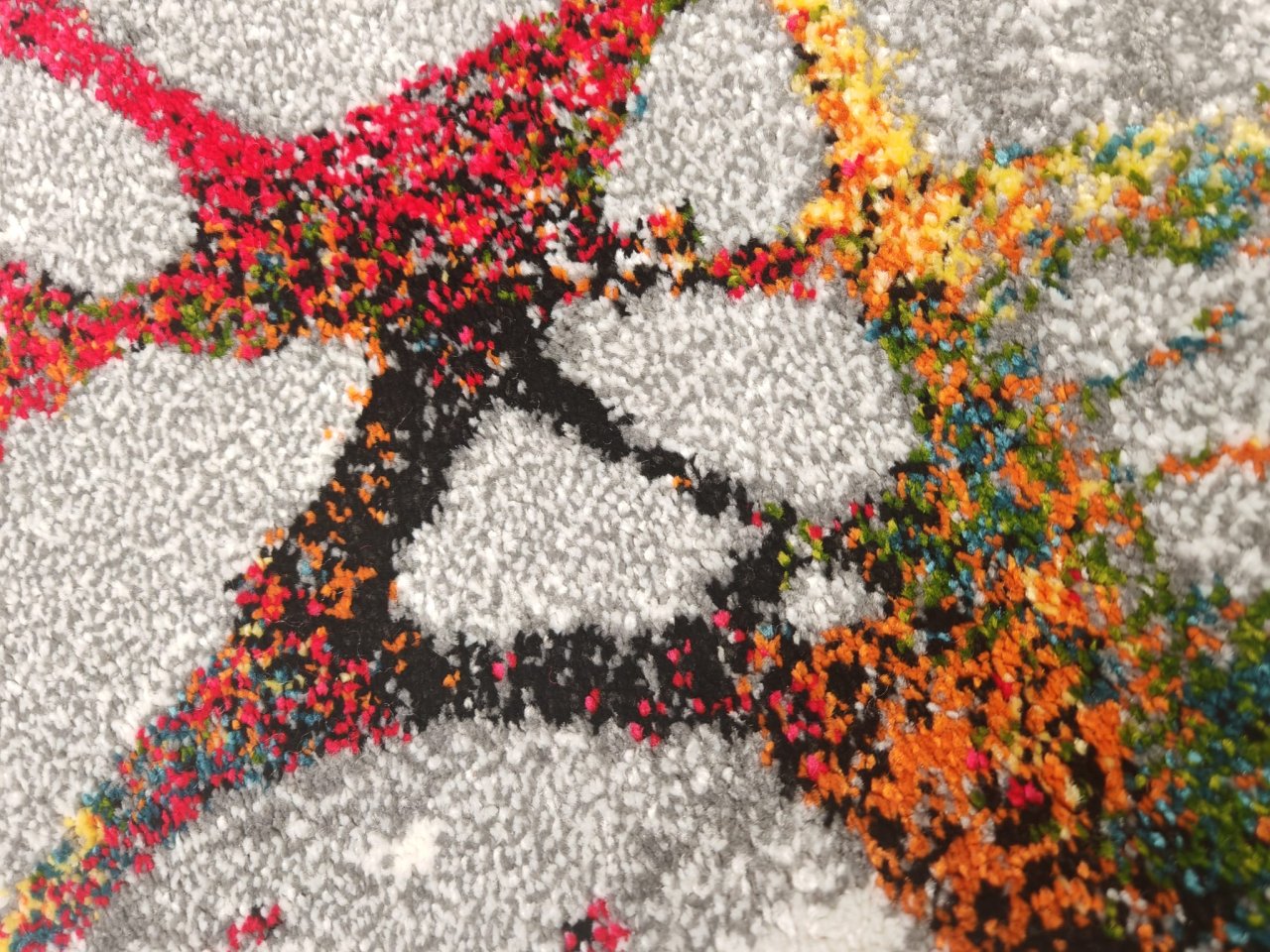 Covor Modern, Kolibri Abstract, 11187, Multicolor, Rotund, 100x100 cm , 2200 gr/mp [8]