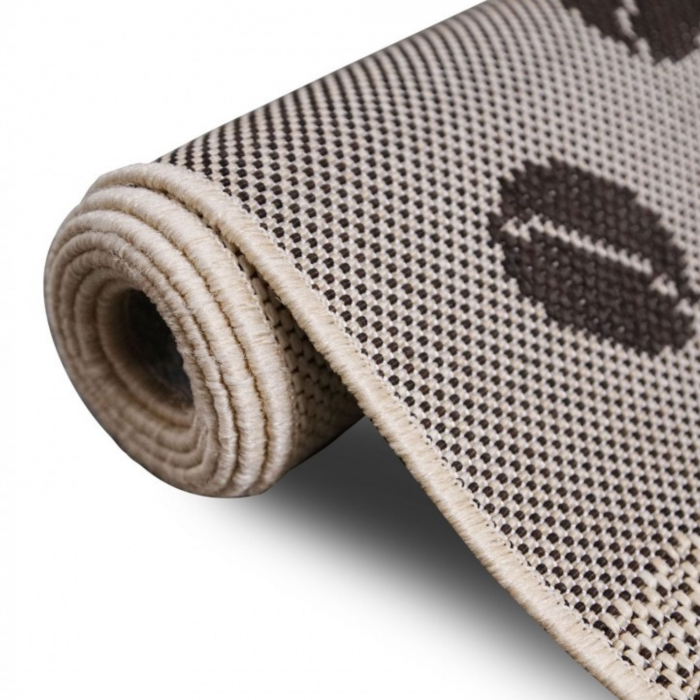 Covor Antiderapant Pentru Bucatarie, Flex 19052-19, Maro / Bej, Diverse Dimensiuni, 1500 gr/mp [3]