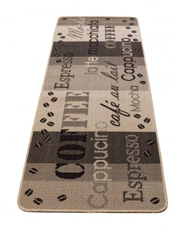 Covor Antiderapant Pentru Bucatarie, Flex 19052-19, Maro / Bej, Diverse Dimensiuni, 1500 gr/mp [5]