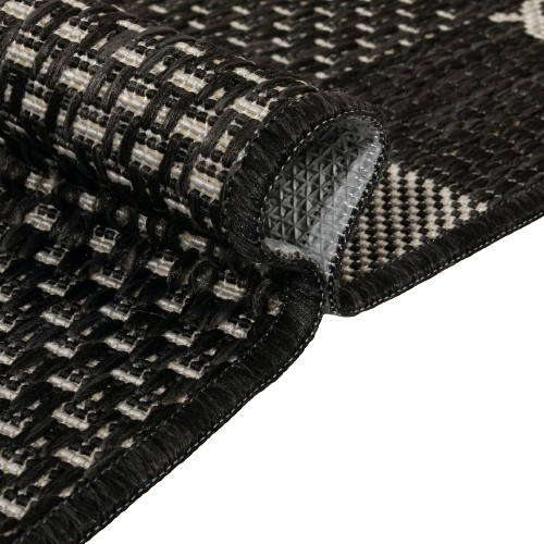 Covor Antiderapant Pentru Bucatarie, Flex 19645 , Negru/Gri, 75x200 cm, 1500 gr/mp [3]