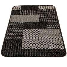 Covor Antiderapant Pentru Bucatarie, Flex 19645 , Negru/Gri, 75x200 cm, 1500 gr/mp [2]