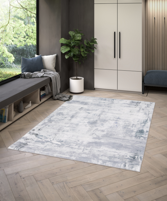 Covor Belgian, Alaska P0532-760, Gri Deschis, 120x160 cm [2]
