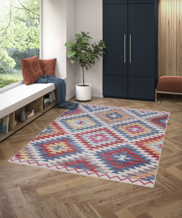 Covor Belgian, Alaska P0495-999, Roz, 120x160 cm [2]