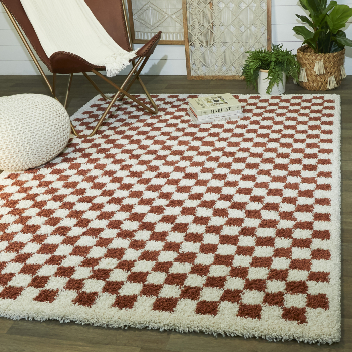 Covor Belgian, Sherpa 52992, Crem/Portocaliu, Diverse Dimensiuni [2]