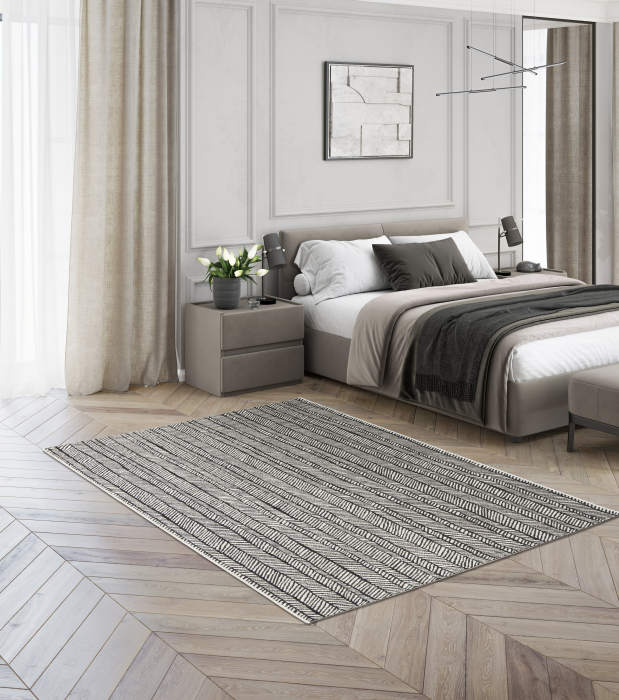Covor Belgian, Elis 48941, Negru, 80x150 cm [2]