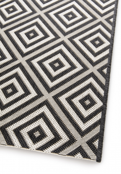 Covor Belgian, Elis 48607, Negru, 120x170 cm [12]