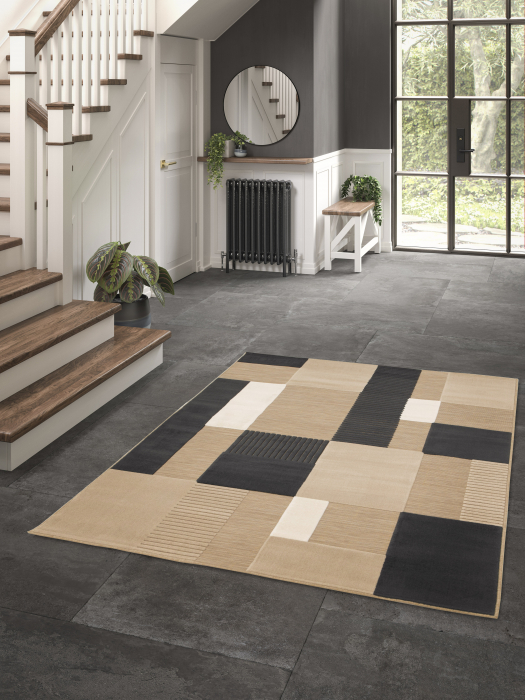 Covor Belgian, Rio 24501, Bej/Negru, 200x290 cm [2]