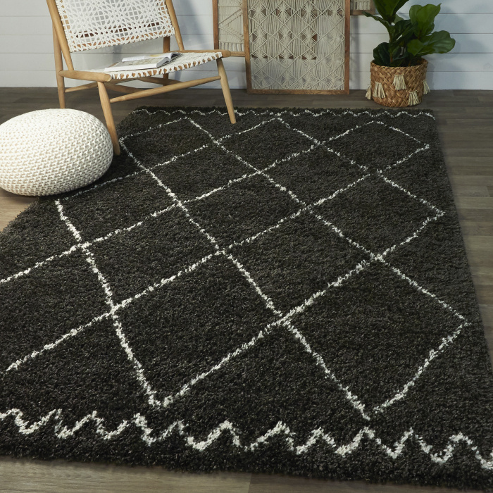 Covor Belgian, Gent 51309, Negru, Diverse Dimensiuni [4]